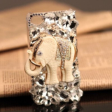 Iphone 5 Crystals Case Elephant Animal
