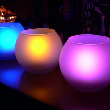 Flameless Votive Candle with Remote