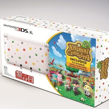 Nintendo 3DS XL Animal Crossing Limited Edition Bundle