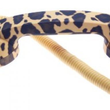 Retro Leopard Pop Phone