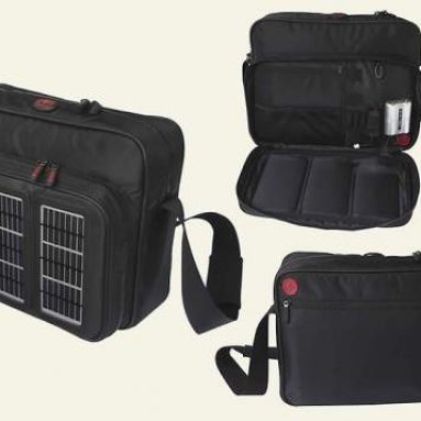 Recycled PET Solar Messenger Bag