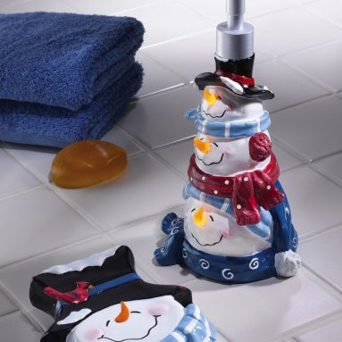 Dispenser soap lights up