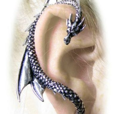 The Dragon’s Lure (Stud) Alchemy Gothic Earring