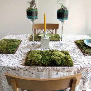 Woodland Moss Place Mats