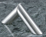 Stylish Stainless Steel Salt and Pepper Shakers