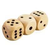 8 GB Cool Wooden Dices style USB Flash Drive