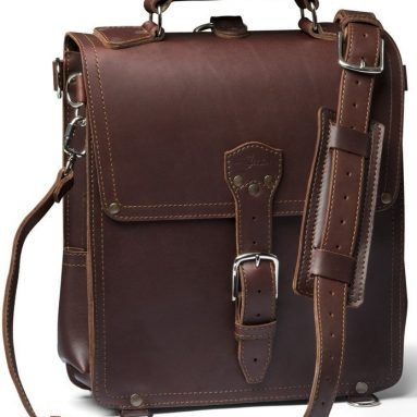 Leather Messenger Bag