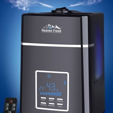 Digital Ultrasonic Cool & Warm Mist HUMIDIFIER with NEGATIVE IONS