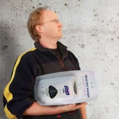 Custom Hand Sanitizer Monitoring Device