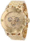 Invicta Mens Subaqua 18k Gold Ion-Plated Watch