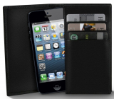 MiniSuit Apple iPhone 5 leather wallet