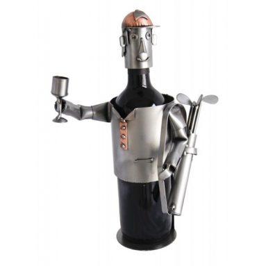 Golfer – Male Wine Bottle Holder