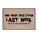 We’re So Sorry You Missed It!: Front Doormat