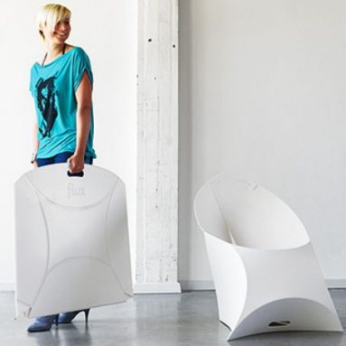 Flux Chair pure white