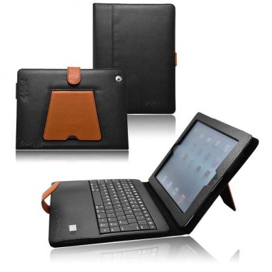 CrazyOnDigital iPad3 Bluetooth Keyboard Leather Case