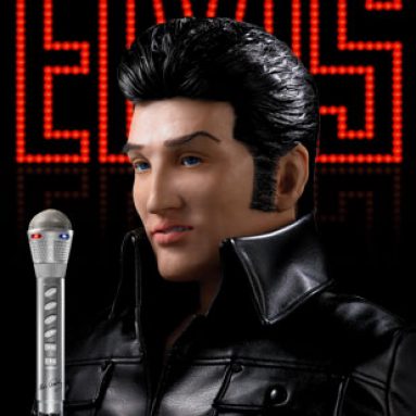 Alive Elvis Animatronic Robot