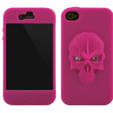 Skull Silicone Case for iPhone 4S/4