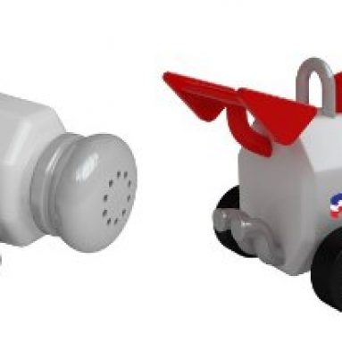 Racer Cars Salt and Pepper Shakers
