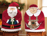 Mr. and Mrs. Claus Chair Covers