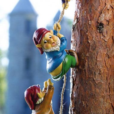 Climbing Gnomes Tree Decor