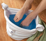 Portable Massaging Foot Bath Tub