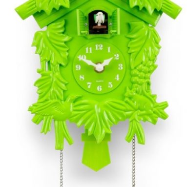 Lime Green Cuckoo Clock