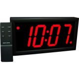 Jumbo 4″ Numbers LED Digital Alarm Clock with Remote