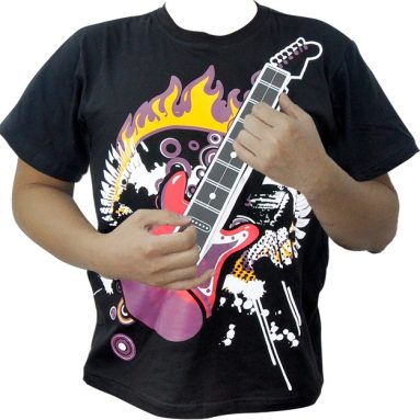 “Guitar Zero” Electric Rock Guitar T-Shirt