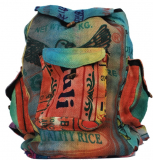 Yogi multi recycled jute backpack