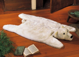 Polar Bear Holiday Accent Rug