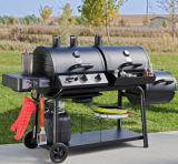 Gas/Charcoal Grill and Smoker