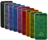 9 x Premium Amzer Circle Cases / Covers for iPhone 5