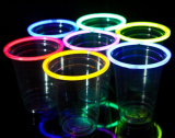 24 Glow Stick Party Cups