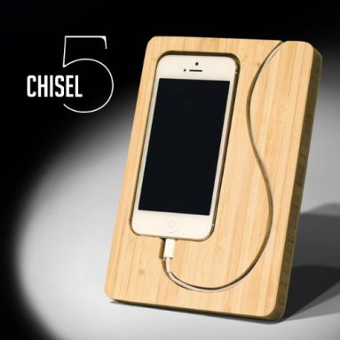 Bamboo iPhone 5 Dock
