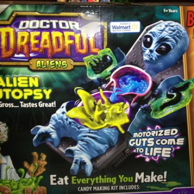 Doctor Dreadful Aliens Bonus Food