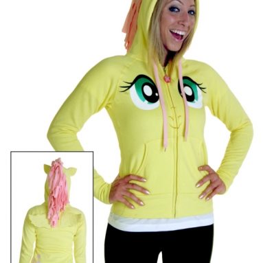 Pony Fluttershy Yellow Costume Hoodie