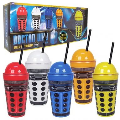 Doctor Who Dalek 16oz. Tumblers 5-Pack