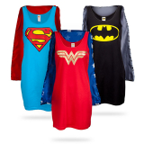 Superheroine Sleep Tank Tops