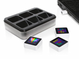 Sifteo Interactive Game Cubes – Sifteo 3-pack w/ Charging Cradle