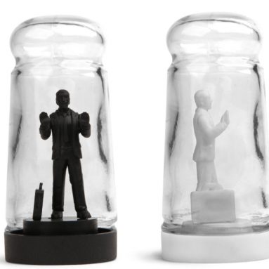 Drowning in Debt Salt and Pepper Shaker