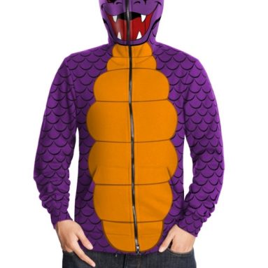 Teen Tween Spyro Dragon Skylanders Costume Hoodie