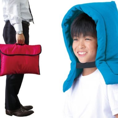 Earthquake Hood and Cushion Cover