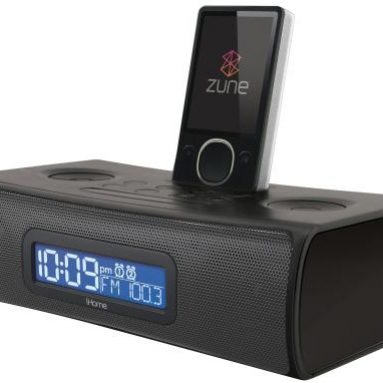 iHome Releases Worldâ€™s First Clock Radio Designed For Zune