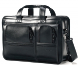 Samsonite Leather Two Pocket Toploader