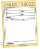 Paper Email Notepad
