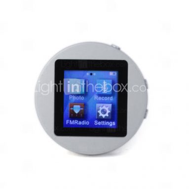 Mini Round Shape Touch Screen MP4 player/Built-in 4GB Memory
