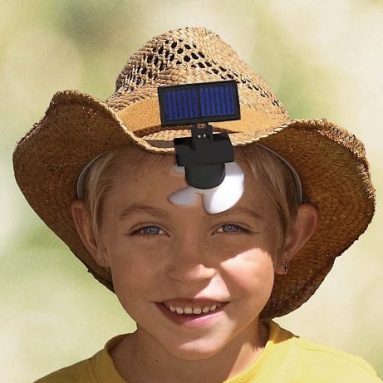 Solar Hat Fan