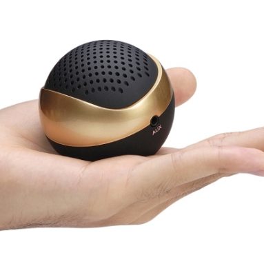 Gold Portable Bluetooth Wireless Mini Speaker