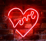 “Love” Heart Wall Sign